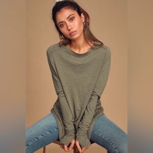 NWOT Free People Arden Tee